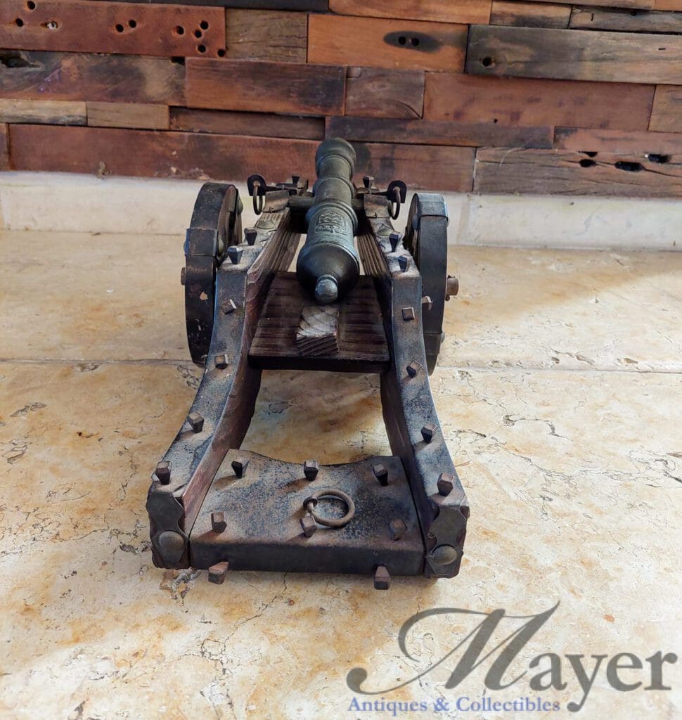 Small Decorative Spanish Cannon Mayer Antiques Collectibles