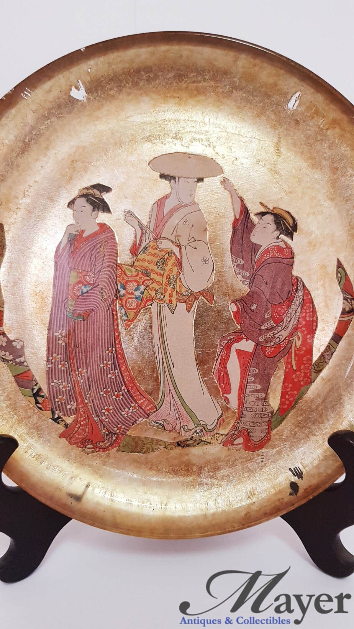 Japanese style decorative plate
