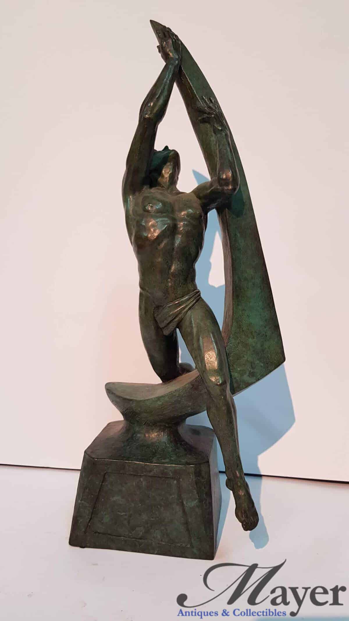 Nude Male Sculpture By William Dean Kilpatrick