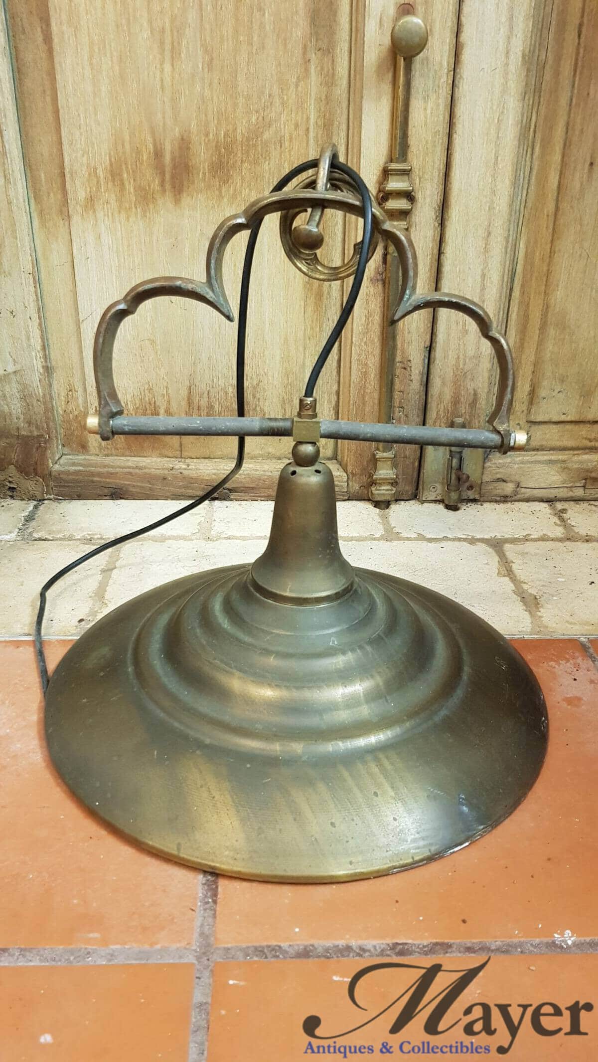 vintage brass ceiling lamp