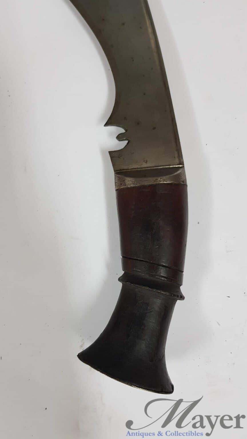 Indian Gurkha Kukri Knife - Mayer Antiques & Collectibles