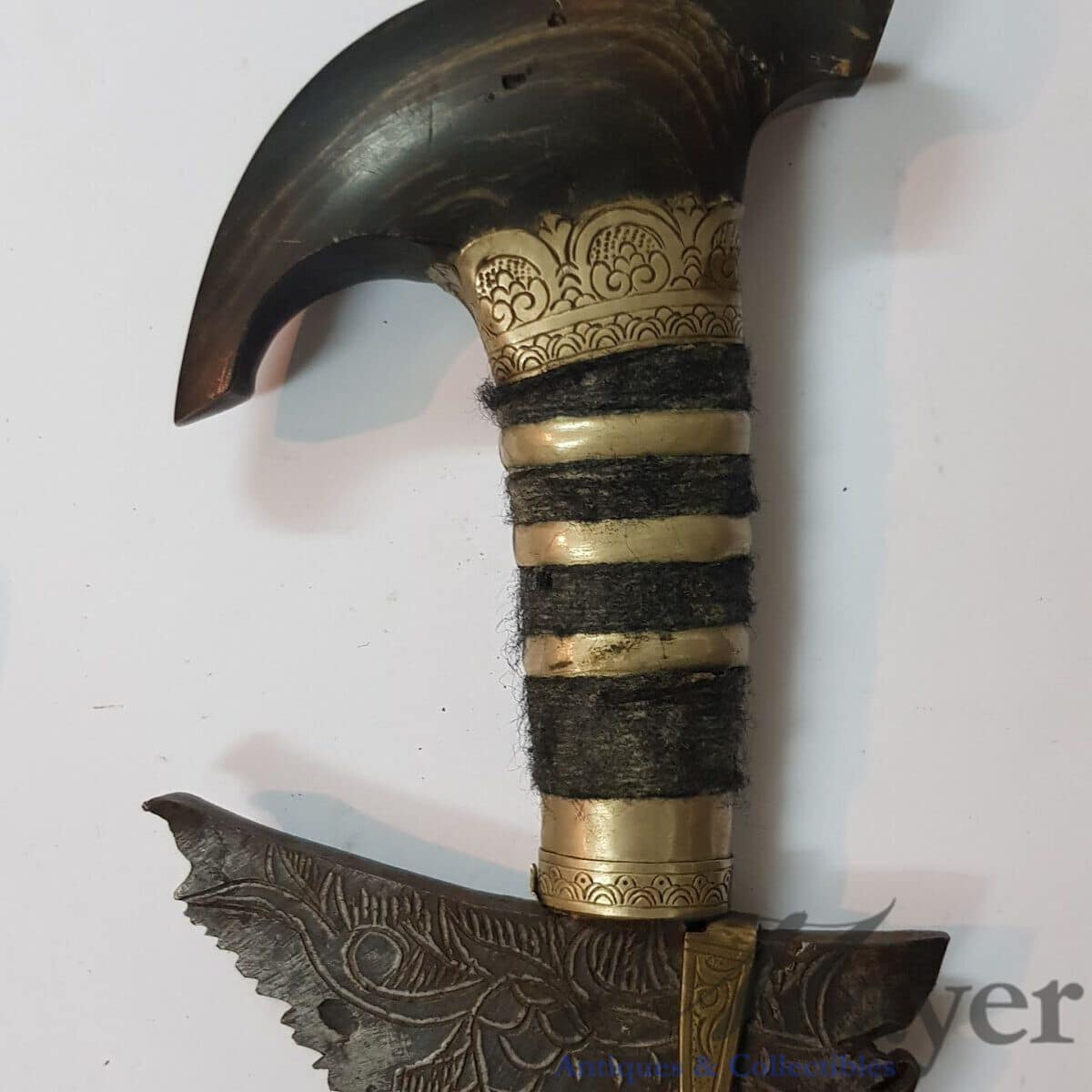 Indian Kora Sword With Tulwar Hilt - Mayer Antiques & Collectibles