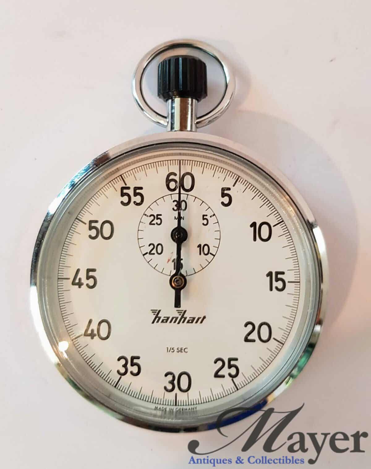 Hanhart Stopwatches From Israeli Military Surplus