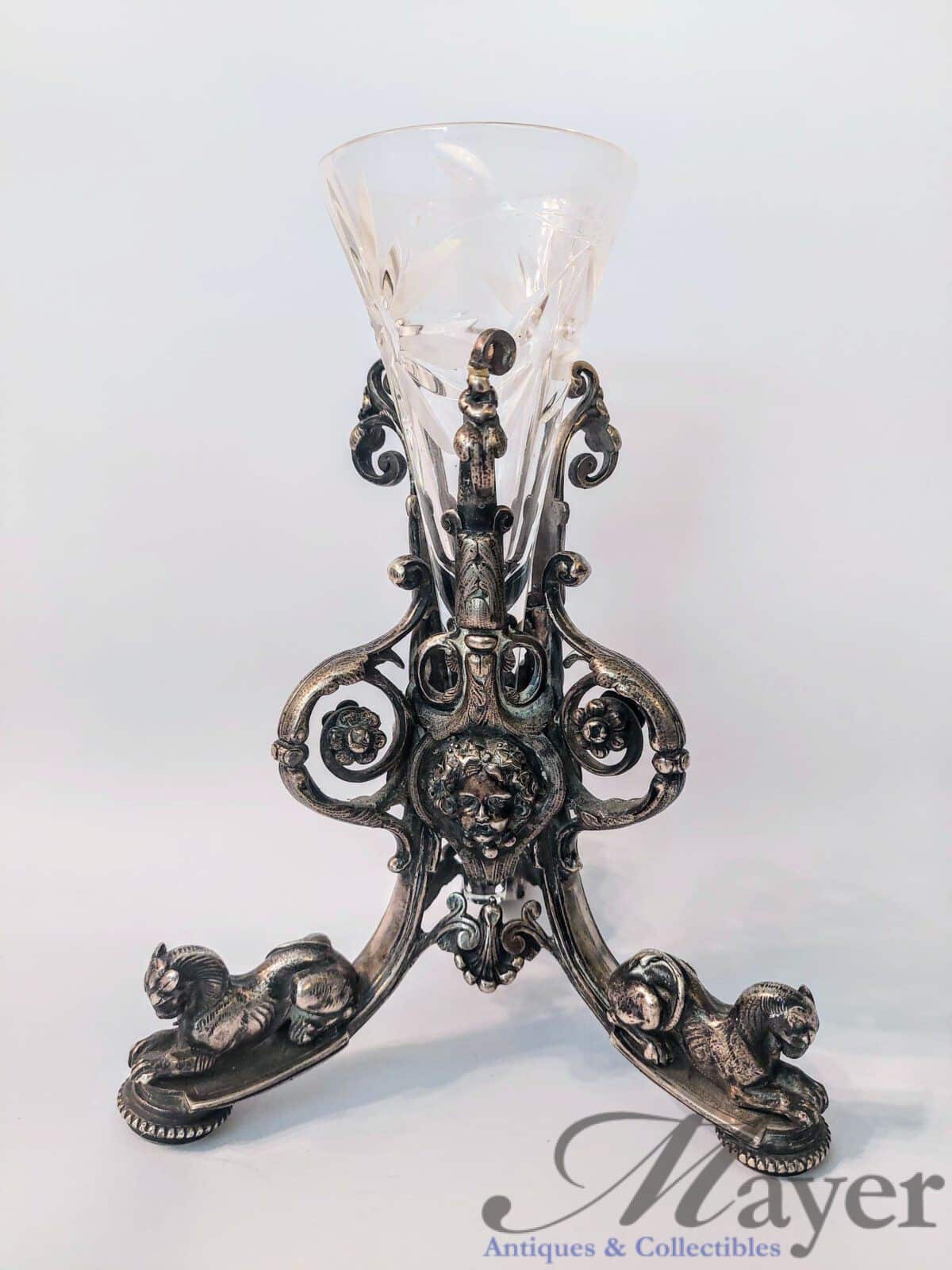 Heavy Silver Plated Centerpiece By Elkington & Co.